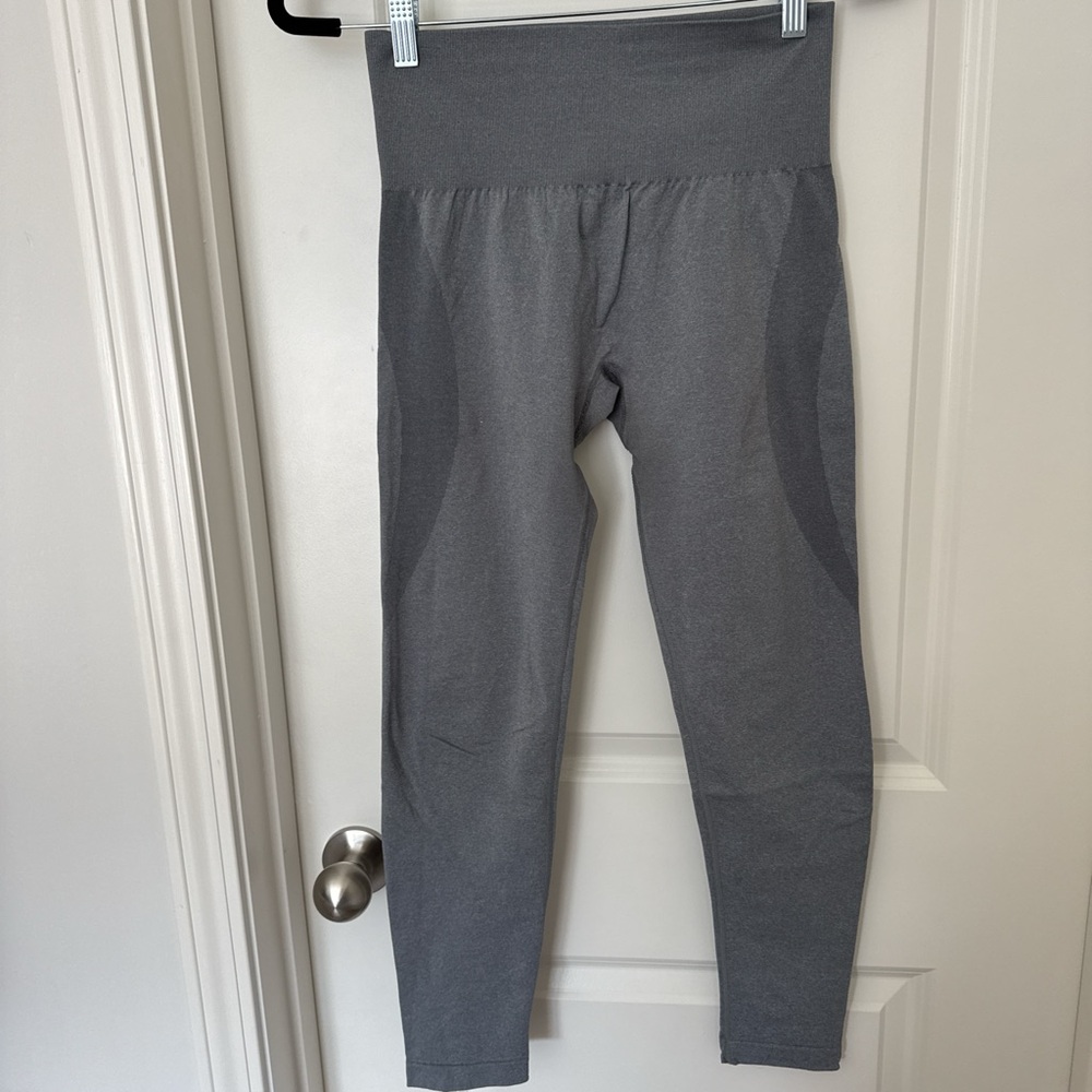 NVGTN Gray High-Waisted Leggings